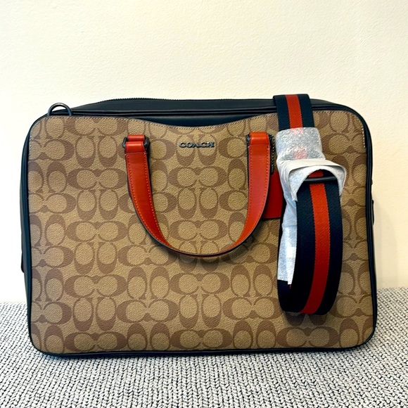 Coach slim briefcase! Brand new and never been used! - Picture 5 of 9